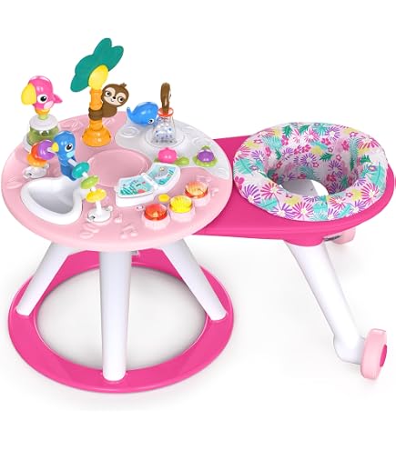 Baninni Baby Jumper Salta Brun – Jumper Bébé Confortable Et Ludique Avec Siège Pivotant