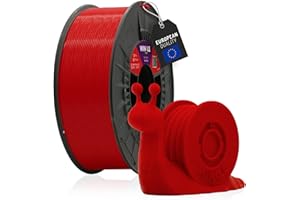 WINKLE Filamento PLA HD 1.75mm Rosso Diavolo, Bobina da 300g, Filamento per Stampante 3D FDM, Precisione Dimensionale +/- 0.05mm, Materiale Biodegradabile Facile da Stampare su Stampanti 3D