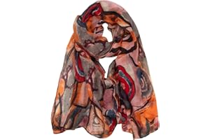 RIIQIICHY Foulard Donna Firmati Sciarpa Donna Primaverile Grande Leggera Pashmina Donna Elegante