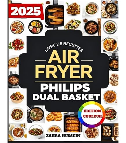 100 Pièces Papier Cuisson Airfryer Philips Double Panier 3000 Series - Compatible Tefal Moulinex Cookwise