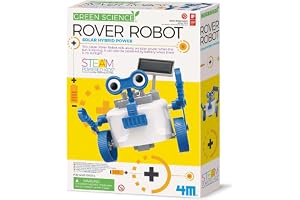 4M 403417 Green Science Rover Robot-Solar Hybrid Power, Multi