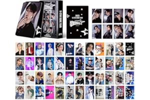 SAMSHINE Kpop Stray Kids Photocards 55pcs Stray Kids Lomo Cards Stray Kids 5-STAR DOME TOUR New Album Postkarten Stray Kids Merch Set di biglietti fotografici per fan (SK-dometour)