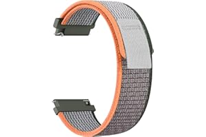 Vancle Pasek do zegarka 20 mm, dla kobiet i mężczyzn, miękkie zapięcie na rzepy, 20 mm, sportowy pasek zastępczy, akcesoria do smartwatchów, lekki pasek dla mężczyzn i kobiet