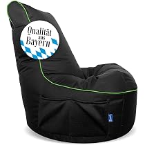 Pouf Avec Dossier Pouf Gamer Bruni Cockpit Pouf De Jeu Noir, Avec Dossier Et Compartiment, Convient Pour L'intérieur Et L'extérieur, Fabriqué En Allemagne, Noir/vert Pouf Jardin Pouf Exterieur Pouf Avec Dossier Pouf Gamer Bruni Cockpit Pouf De Jeu Noir, Avec Dossier Et Compartiment, Convient Pour L'intérieur Et L'extérieur, Fabriqué En Allemagne, Noir/vert Pouf Jardin Pouf Exterieur
