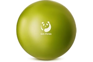 Slim Panda 9 Inch Pilates Ball,23-25cm Exercise Ball for Pilates, Balance, Stability, Workout, Core Training