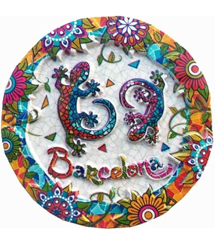 Europe Espagne Barcelone 3D Réigérateur Aimant Souvenirs Touristiques Autocollants, Maison Et Cuisine Décoration Réigérateur Aimant Message Autocollant