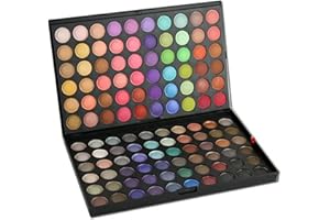 Pure Vie® 120 Colores Sombra De Ojos Paleta de Maquillaje Cosmética - Perfecto para Sso Profesional y Diario