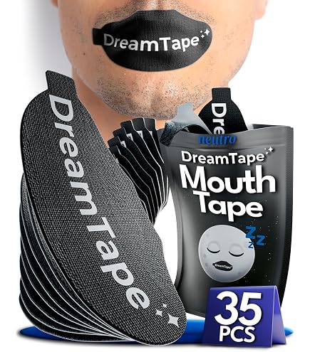 Nastro per la bocca, nastro per la bocca per dormire, tappo per russare, migliora la qualità del sonno, miotape per bambini, cerotto per la correzione della bocca aperta bambini adulti (fase 1