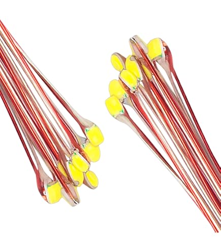 Evemodel Lot de 20 LED SMD 0805 pré-soudées pour modélisme maison de poupée Diycraft Décor (blanc chaud
