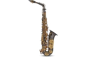 Roy Benson AS-202K Saxophone Alto Mib avec Etui Noir