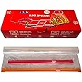 LLM Premium Food Storage Bags - Large Slider Ziplock, Heavy-Duty Plastic, Stand and Fill Expandable Bottom, BPA FREE - 30 Bags (ONE UK + USA GALLON)