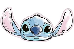 Herding Disney Stitch poduszka kształtowa, ok. 42,5 x 21,5 cm, 100% poliester, wielokolorowy, 42,5 x 21,5 cm