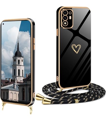 Custodia Con Cordino Per Honor 200 Smart - Trasparente, Antiscivolo, Antiurto, Verde - Foto 12