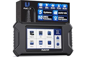 MUCAR CS5 Car Diagnostic Tool, ECM ABS SRS TCM BCM Lifetime Free 5 System Diagnostic, Full 10 OBDII Function OBD2 Scanner, OBD2 Code Reader Scan Tool