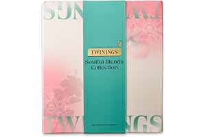 Twinings Soulful Blends Collection Gift Box | Ideal Gifts For Birthday & Valentines Gifts For Her|20 Tea Bags |4 Flavours of Premium Green & Herbal Tea Bags