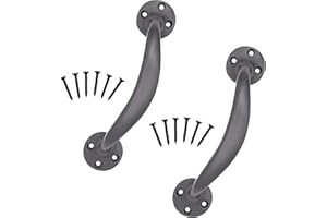 EAI Bow Handles for Cabinets Wardrobes Drawers Black 150mm Pack of 2