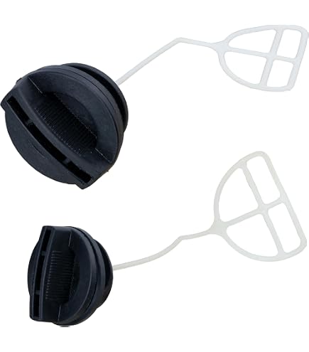 Jrl - Tappo per serbatoio del carburante e olio, per motosega Husqvarna 51, 55, 136, 137, 141, 142, 254 e 257