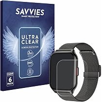 Savvies 6er-Pack Displayschutzfolien Für Banlvs CS2PRO 1.85 Zoll – Ultraklar & Blasenfrei
