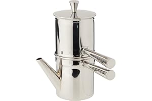 Ilsa Napoletana ekspres do kawy, stal nierdzewna, srebrny, na 1-2 filiżanki