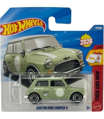 Matchbox 1964 Austin Mini Cooper, White 6/6 : Amazon.in: Toys & Games