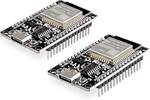 ‎DIYMORE diymore 2 Stücke für ESP32 NodeMCU Module USB C für ESP32 Nodemcu Development Board 2.4 GHz WLAN WiFi Bluetooth CH340 Chip