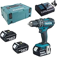Makita DHP482RF3J Akku-Schlagbohrmaschine 18 V / 3,0 Ah, 3 Akkus + Ladegerät im MAKPAC