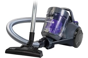Russell Hobbs® Atlas2 Pet Cylinder Vacuum Cleaner, Lightweight, 2.5L Dust Capacity, Powerful 700W Strong Motor, Triple Dust-Lock Filtration, Turbo & 3-in-1 Multi-Tools, 2 Year Guarantee RHCV3601