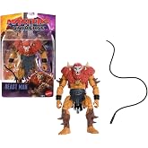 Masters of the Universe Movie 2026 Beast Man Figure | MOTU Villain 5.5 Inch 4 Movable Joints Movie Inspired Whip Evil Furry H