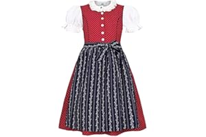 Isar-Trachten Mädchen Kinderdirndl mit Bluse