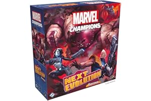 Fantasy Flight Games, Marvel Champions: LCG – NeXt Evolution, rozszerzenie kampanii, gra ekspercka, gra karciana, dla 1-4 graczy, od 12+ lat, 60-120 minut, niemiecki