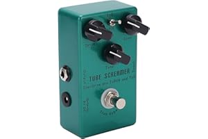 SHANRYA Pedali per effetti, Pedale effetto Overdrive Green Tube Screamer per chitarra per suonare(TUBE SCREAMER effetto sovraccarico manuale)