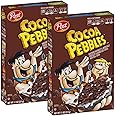 Cocoa Pebbles Chocolate Flavoured Rice Cereal with Real Cocoa- 2 Pack, 2 x 311 g