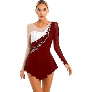 Leggings Da Pattinaggio Artistico - Cotone E Poliestere Termico | Con Cristalli A Spirale