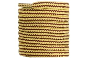 CCSOFTIME 2 Paires Lacets Ronds pour Bottes Ø4mm Lacets Renforcés et Résistants pour Chaussures de Randonnée de Sécurité de Travail de Marche ou Baskets