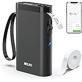 Nelko Etikettendrucker, Bluetooth P21 Selbstklebendes Etikettiergerät Tragbarer Beschriftungsgerät selbstklebend Labeldrucker