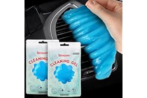 YOPINSAND Gel per la Pulizia dell'auto, Confezione da 2 Attrezzi universali per la Pulizia dell'auto, spatola per la Pulizia dell'auto, detergente per la Tastiera dell'auto, Gel per la Pulizia della
