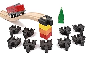 LOCORICO Adaptateurs Compatible Brio Duplo (10 Adaptateurs)