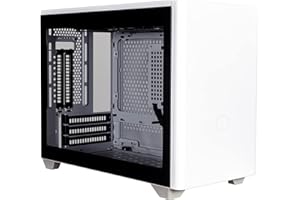 Cooler Master MasterBox NR200P Caja Ordenador Mini ITX, Panel Lateral Cristal Templado, Opciones de Enfriamiento óptimos, Exp