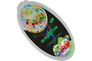 MrBlastin - 100 Mix palline di frantumazione per inserimento filtro misto, 16 sapori a scelta, mentolo menta schiacciata, capsule aromatizzate (Mix)