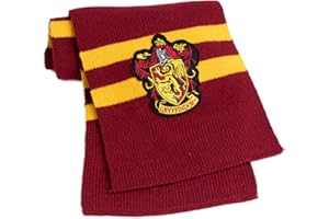 Funidelia Bufanda Oficial Harry Potter Gryffindor para hombre y mujer. Accesorios de disfraces para adultos para fiestas, Carnaval y Halloween
