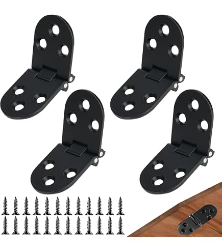 UHCPVHQQQ Cerniera A Croce A 2 Pezzi/molla, Cerniera A Farfalla Pieghevole, Adatta For Tavolo Pieghevole Cerniere (Size : A - 6