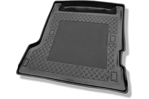 Mossa Tapis de Coffre adapté pour Nissan Patrol GR II Y61 SUV (1998-2010) - bac de Coffre - Protection de Coffre Voiture - S