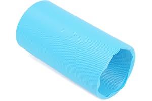 YUUGAA Túnel retráctil para Mascotas, túnel de Juego para pequeños Animales de Juguete de túnel retráctil para visón Conejillo de Indias marmota Erizo Chinchilla(Azul)