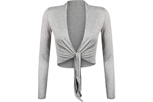 Glamexx24 Damen Bolero Kurze Jacke Bolero Strickjacke Elegante Bolero Abendbolero Hochzeitsbolero Langarm Bolero