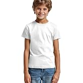 100% Cotton Short Sleeve Colored T-Shirt for Kids - Quality joker T-shirt with 165 g/m, comfortable, Soft, Smooth and Elegant
