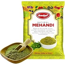 Sadaf Natural Mehandi Henna Powder for Hair Colour Without ...