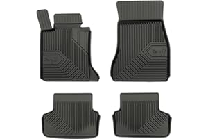 ‎MOTOS MOTOS Gummimatten Auto Fussmatte passend für BMW 5er G31 2017-2023 Kombi, passt nicht für Hybrid (HEV) Verbessern Sie Ihren Reisekomfort mit Antirutschmatte Auto No.77- Allwetter fußmatten Auto, Schut