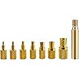 ShineNow Heat-set Insert Soldering Tip Adaptor for T18 ST 900M Compatible soldering tools M2 M2.5 M3 M4 M5 M6 M8 Tip Set