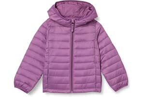 Amazon Essentials Bambina Piumino Leggero con Cappuccio Impermeabile e Ripiegabile