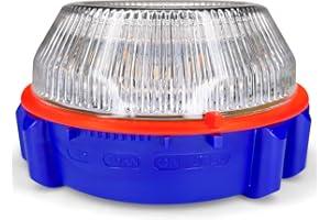 GENERICO Emergency Light v16 Approved with USB Rechargeable Battery Included Danger Pre-signaling Beacon Recommended by the DGT Warning Signal for Vehicles in Case of Breakdown Compact